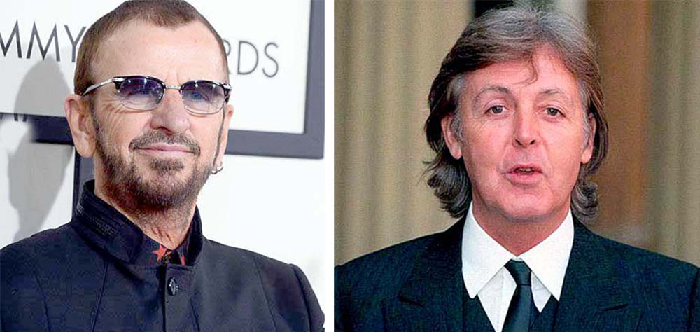 Paul McCartney y Ringo Starr vuelven a unir su talento musical