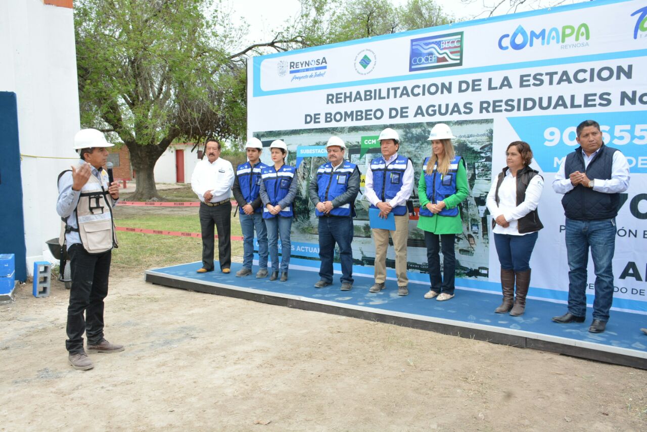 Rehabilitan sistema de drenaje en Reynosa