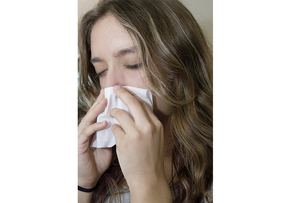 Una gota: un millón de partículas del virus de influenza