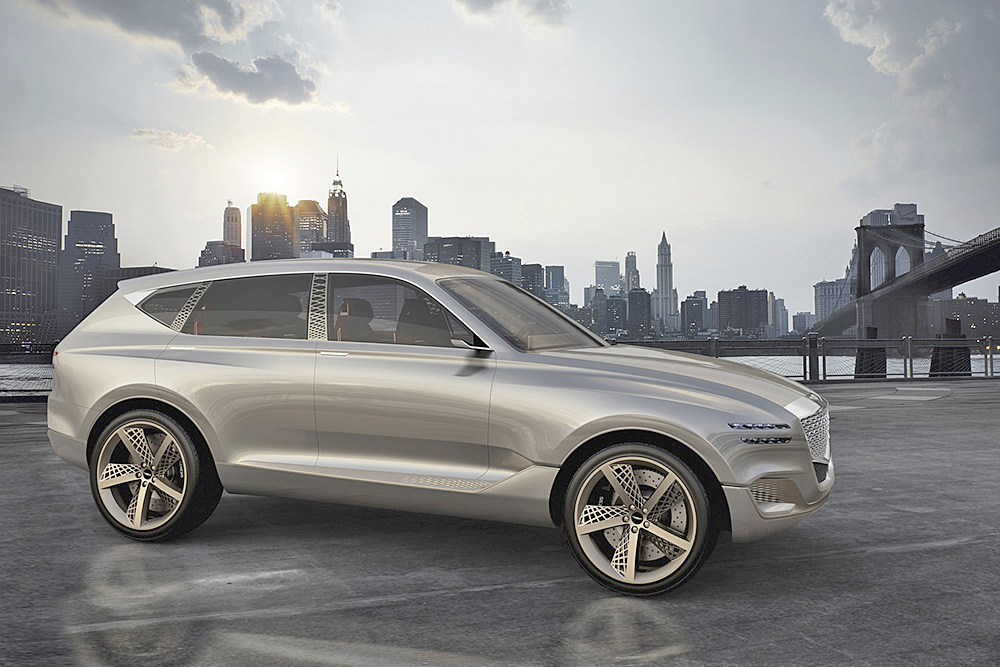 Con el GV80, Genesis mostró su primer concepto de SUV 
