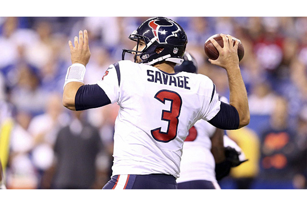 Mariscal Tom Savage competirá por titularidad con equipo Texanos de NFL