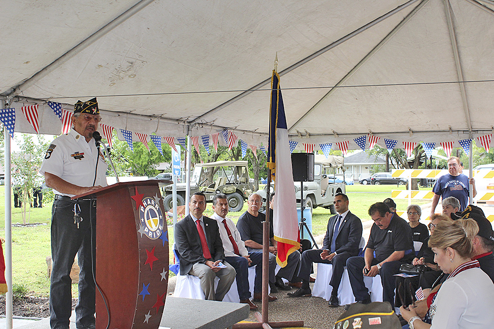 Honran a los caídos en la ciudad de Pharr