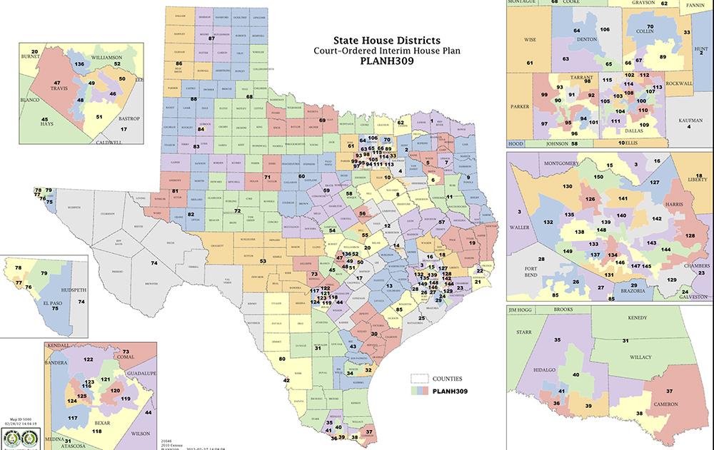 Corte ordena a Texas rediseñar nueve distritos electorales
