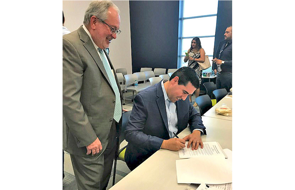 Puerto firma “MOU” con la ciudad de Mission