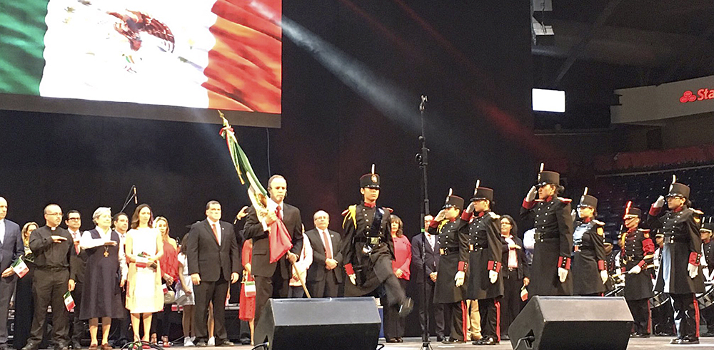 Festejan el 207 aniversario de la Independencia de México en Hidalgo