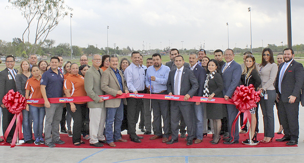 Realizan mejoras en Parque de Pharr