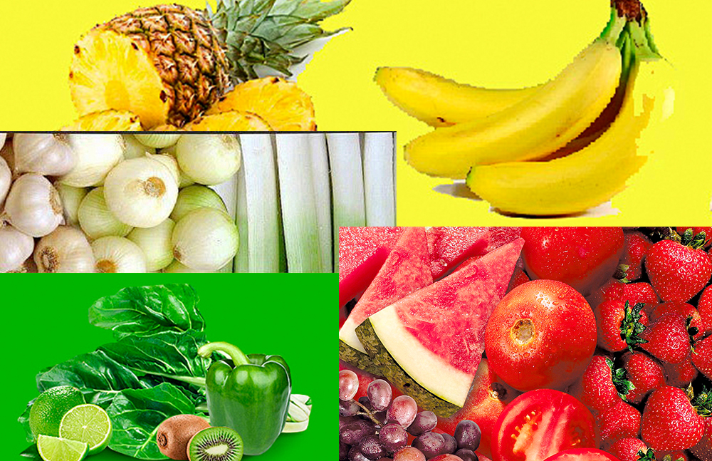 Dieta multicolor garantiza aporte variado de nutrientes al organismo