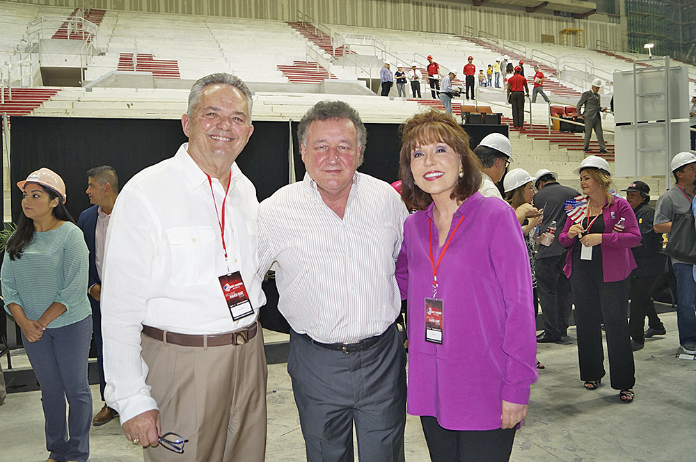 Evento para mostrar avances de la nueva Bert Ogden Arena