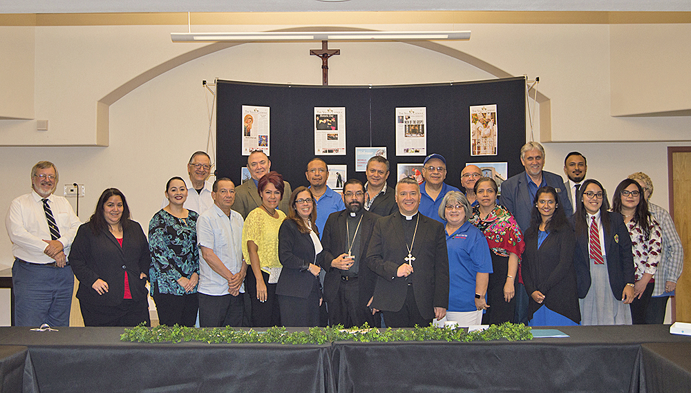 Dialogan informadores con obispos de la Diócesis de Brownsville