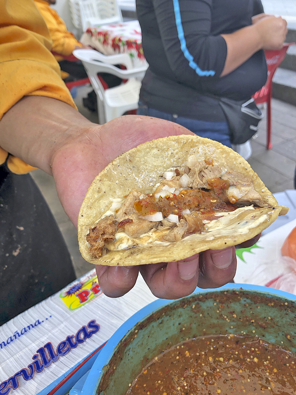 “México en el paladar” atrapa a comensales con sus tacos exóticos
