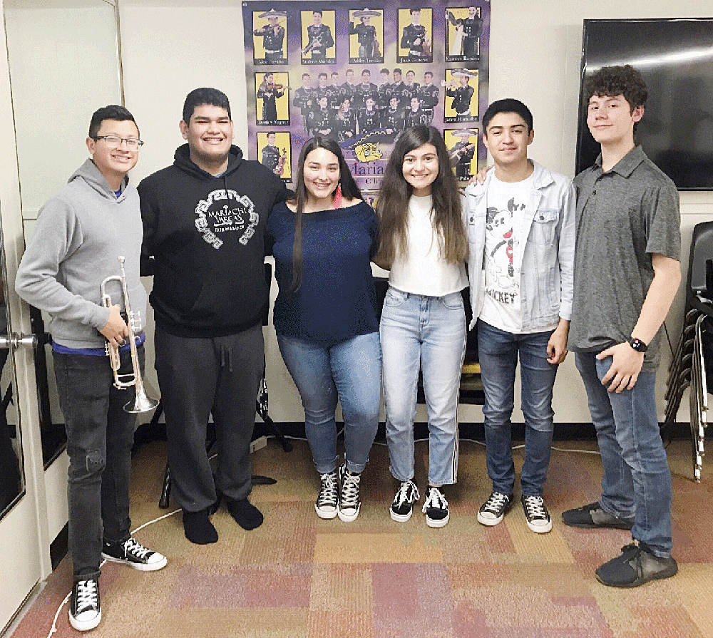 McAllen High Mariachi Oro envía a seis estudiantes al ensamble regional
