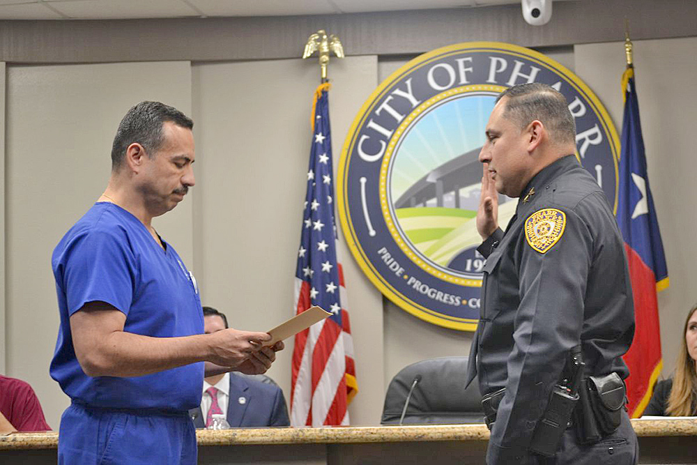 Confirman como jefe de policía de Pharr a José Luengo