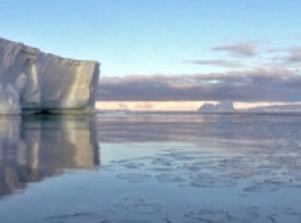 Advierten sobre futuro desprendimiento de iceberg en la Antártida