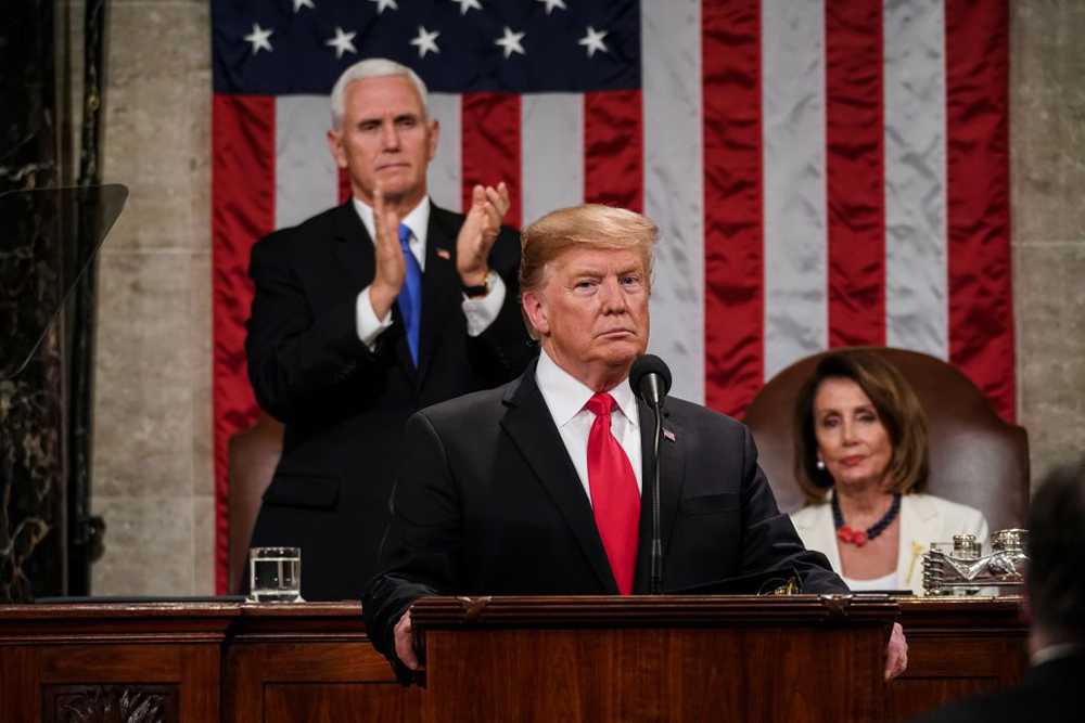 Trump pide al Congreso frenar la “inmigración ilegal”