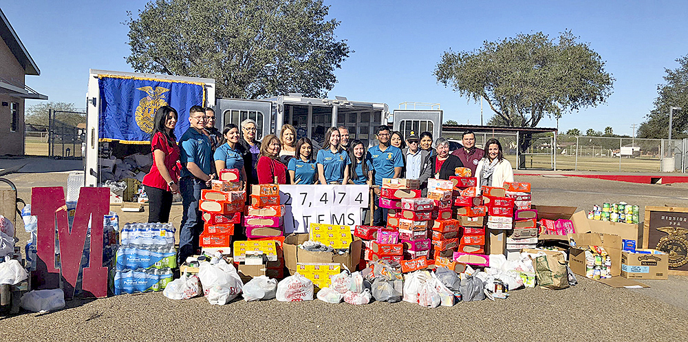 Exitosa colecta de alimentos 