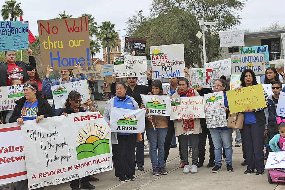 Protesta contra “Falsa Declaración de Emergencia”