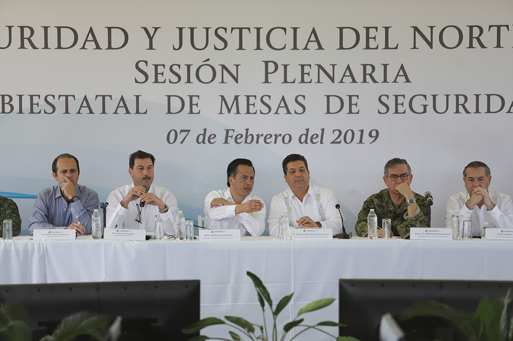 Pacto de seguridad entre Tamaulipas y Veracruz