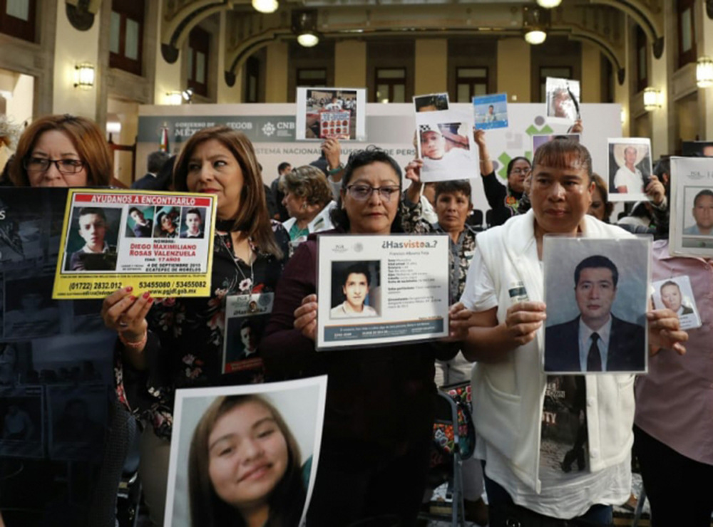 En aumento, desaparición de personas en México