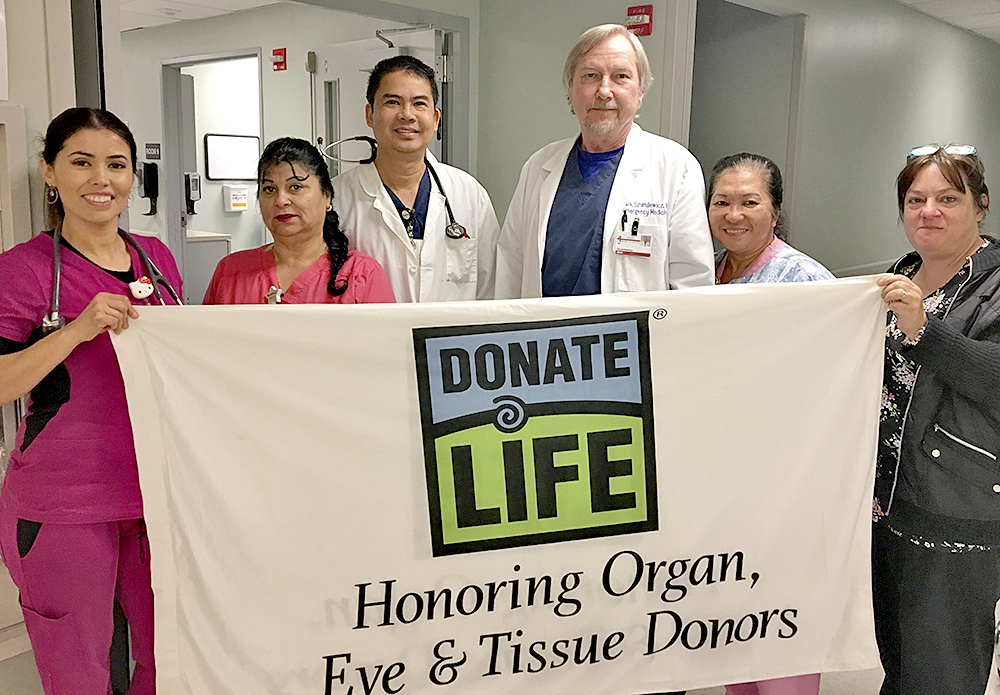 Campaña de donación de órganos y tejidos en Weslaco, promovida por Knapp