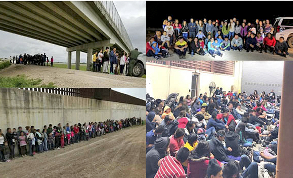 Detuvieron 1,700 indocumentados en el Valle de Texas, el martes anterior