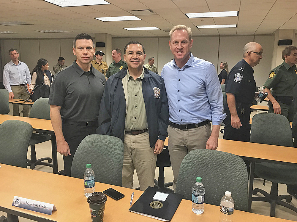 Visitaron McAllen secretarios de Defensa y Seguridad Interior interinos