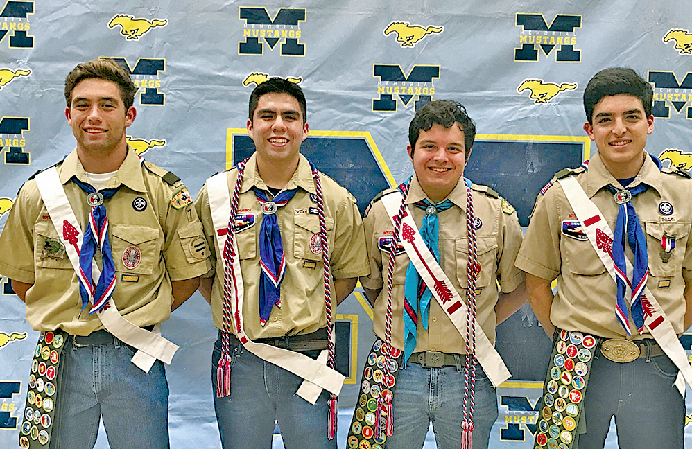 Cuatro alumnos de McAllen ISD se graduarán siendo Eagle Scouts