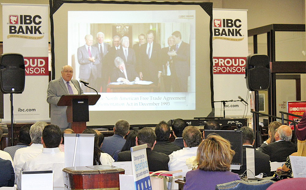 Convivencia de empresarios en oficina de IBC