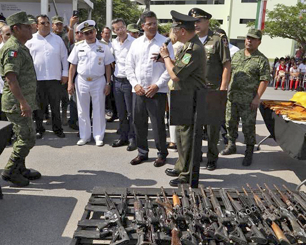 Frenarán paso de armas de Estados Unidos a México 