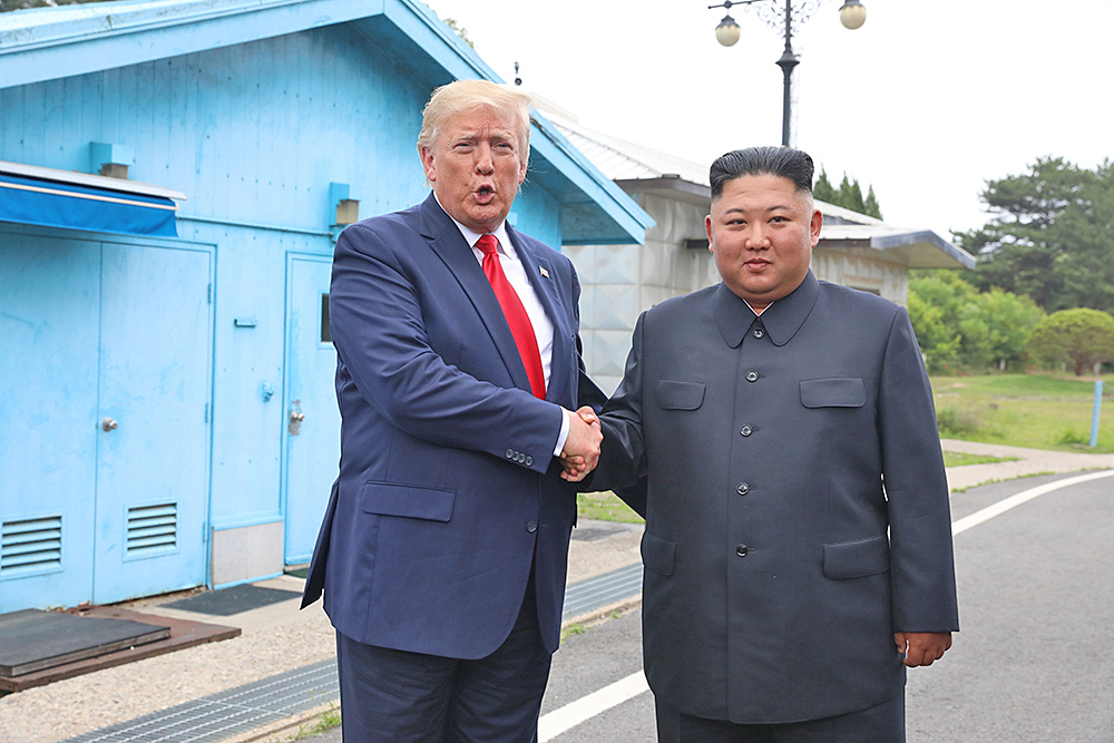 Trump, el primer presidente de EU que visita Corea del Norte