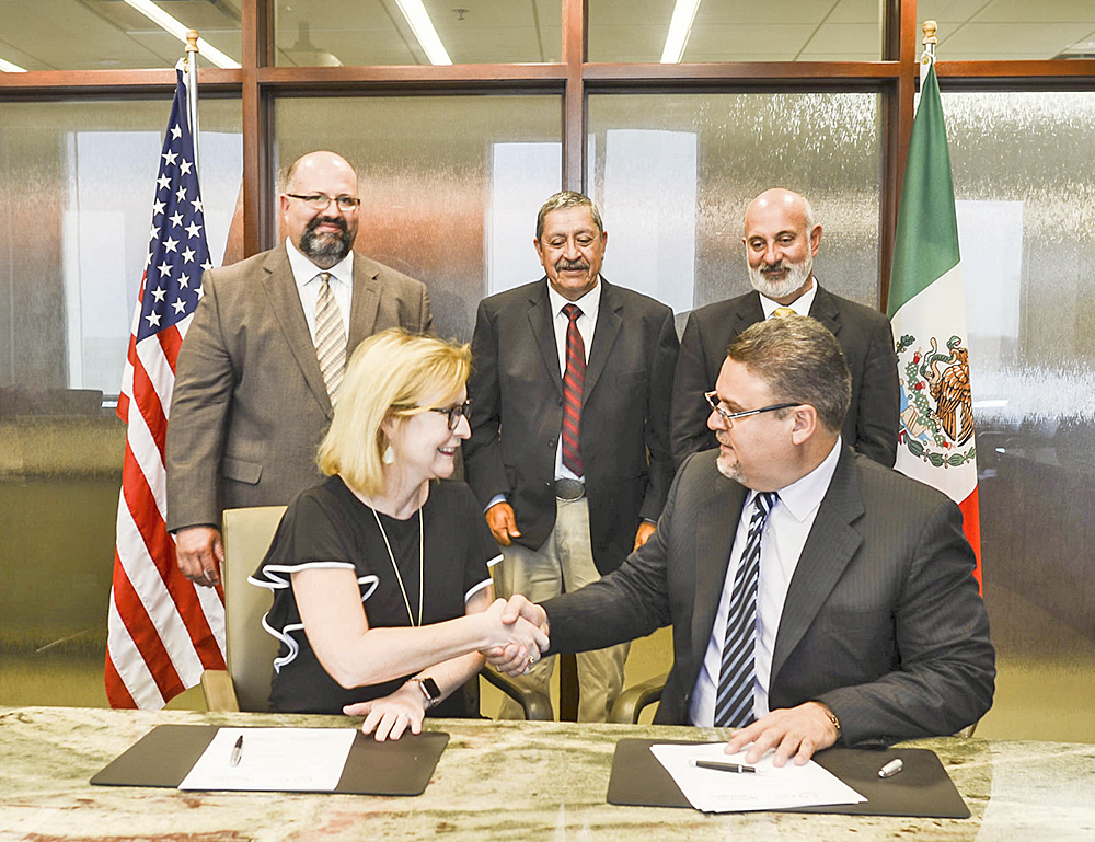 Firman acuerdo la FMVZ-UAT y Agrilife Research-Texas A&M