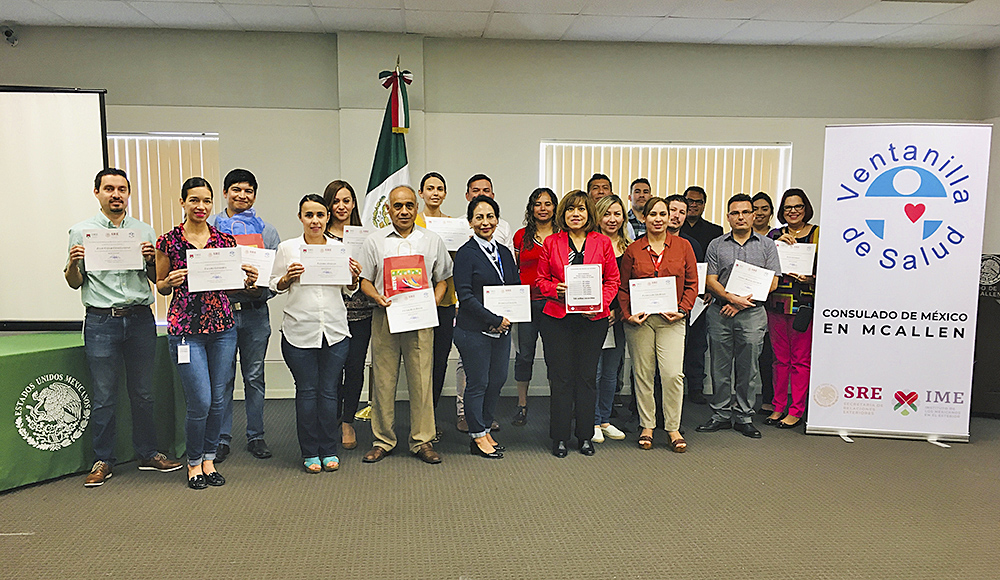Feria de salud en el Consulado de México en McAllen