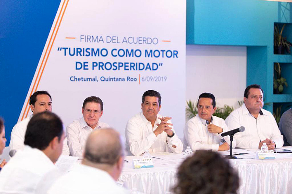 Gobernadores firman acuerdo para impulsar el desarrollo turístico y económico