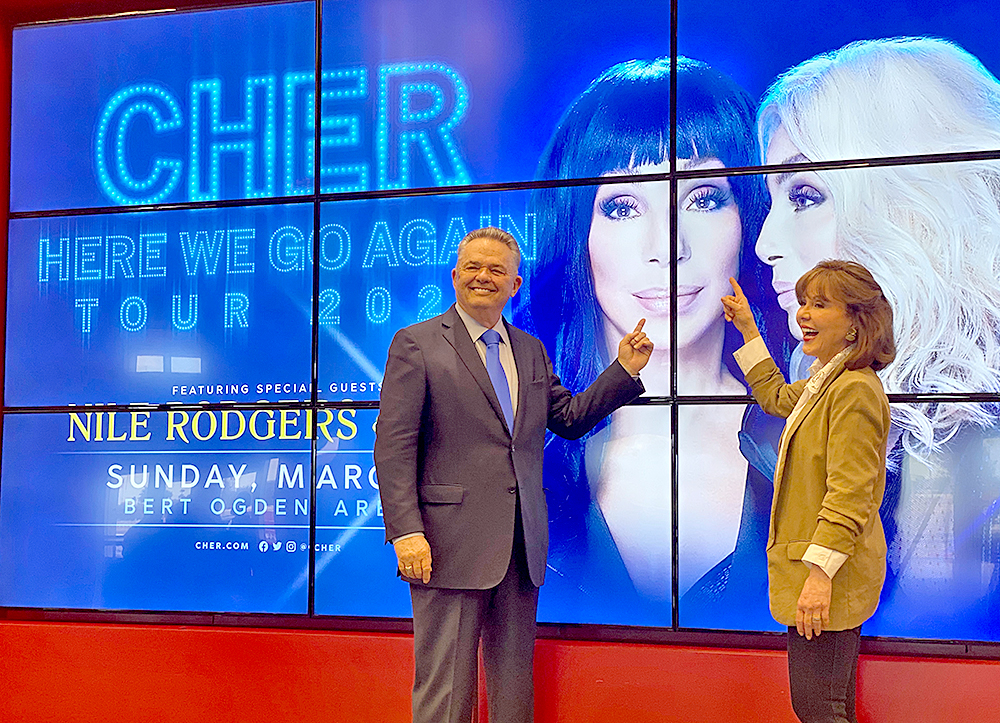 Cher llega en marzo de 2020 a la Bert Ogden Arena