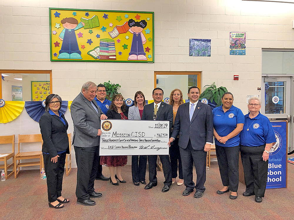 Otorgan fondos federales para la prevención de la violencia escolar en Mission CISD