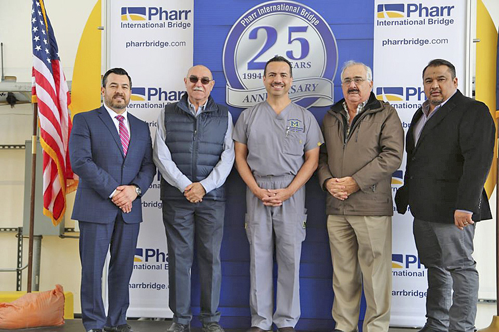 Destacan posición lograda por el puente internacional de Pharr