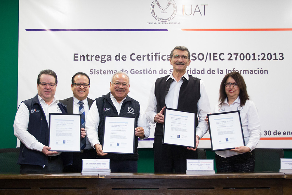 “La UAT, ejemplo nacional en seguridad de la información”