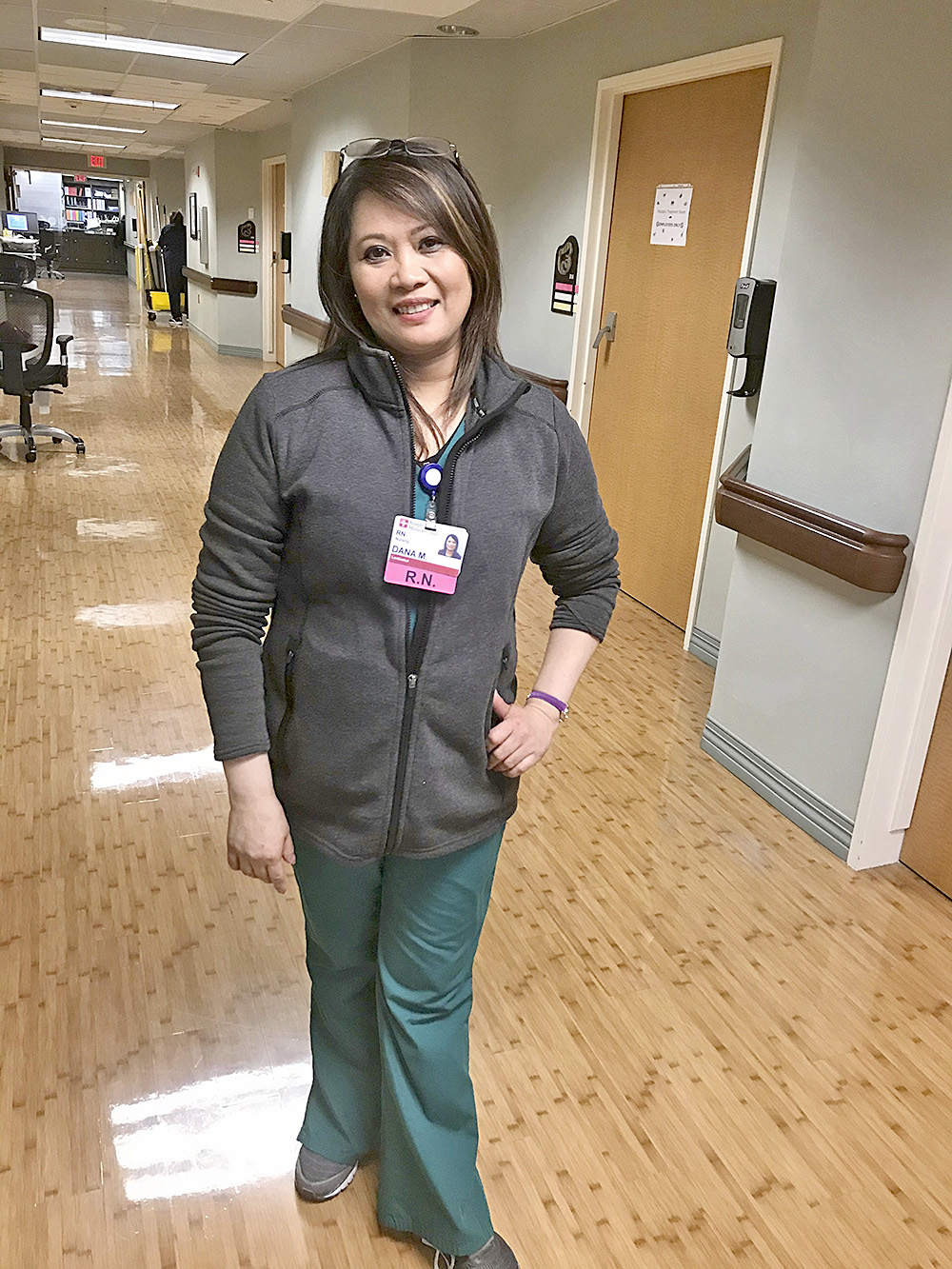 Enfermera de Centro Médico Knapp salva vida a madre de paciente