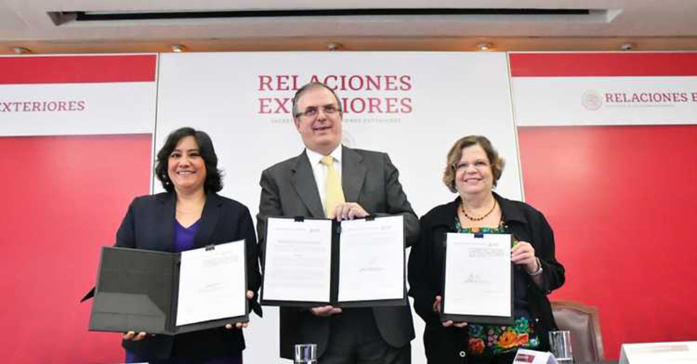 México reitera política exterior feminista: Ebrard