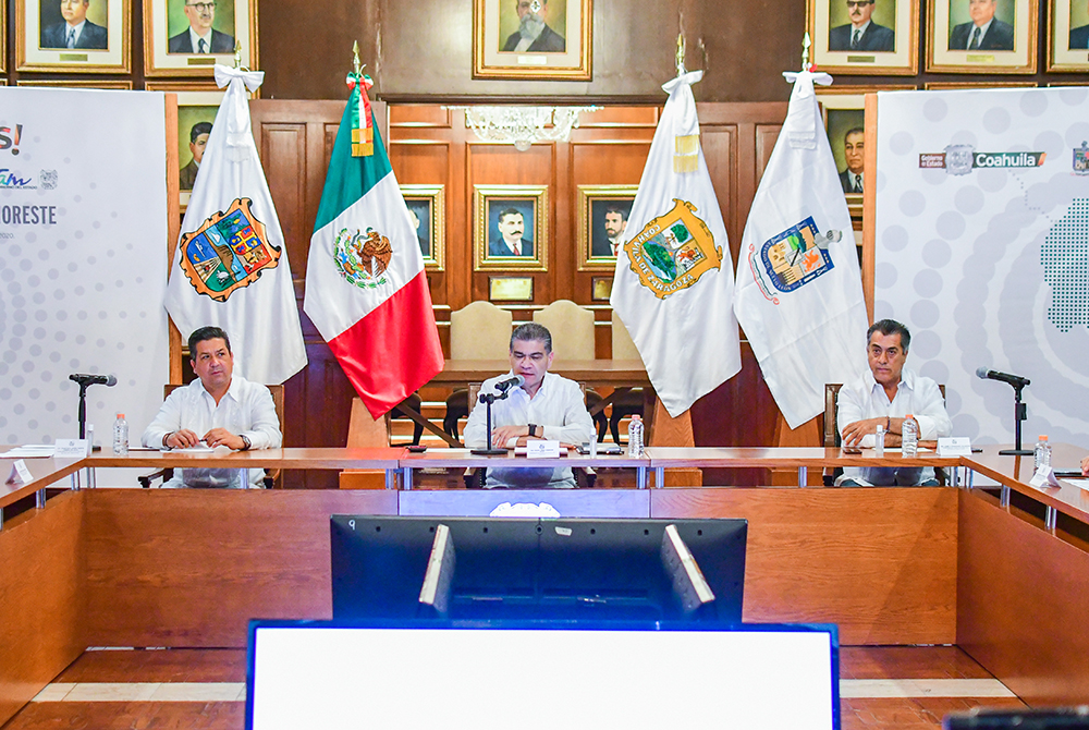 Gobernadores fronterizos de México coordinan acciones