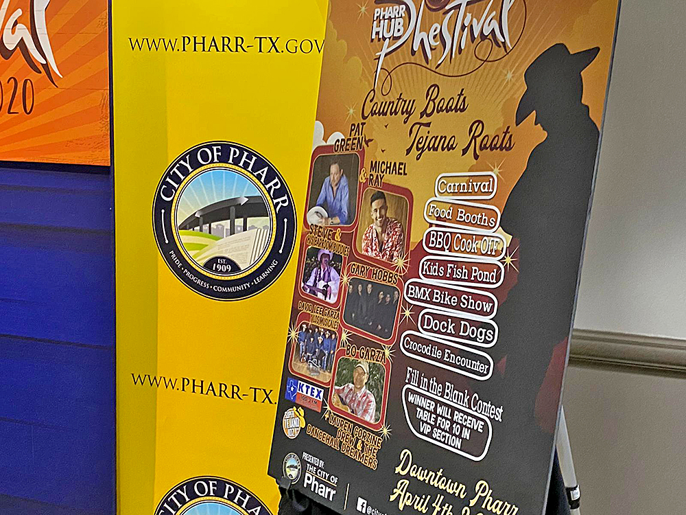 La ciudad de Pharr anuncia programa musical y artista estelar de HUBPhestival