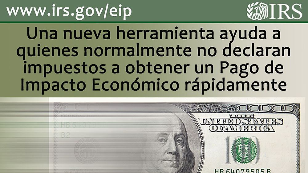 Herramienta para los que no presentan impuestos a inscribirse para pagos de impacto económico
