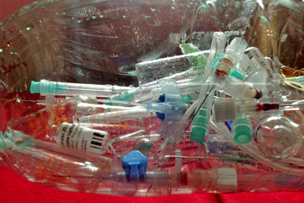 Pandemia del coronavirus genera residuos que necesitan tratamiento especial