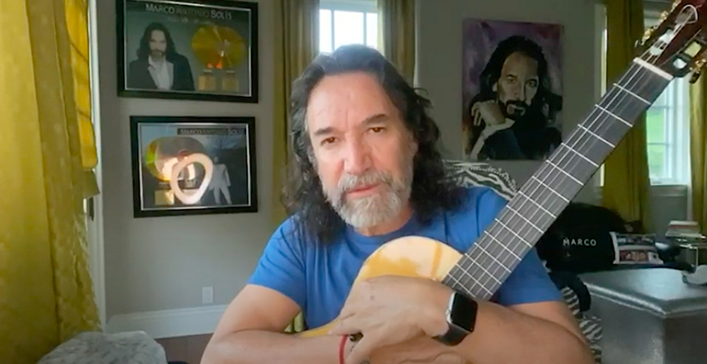 Marco Antonio Solís da “Gracias a la Vida”