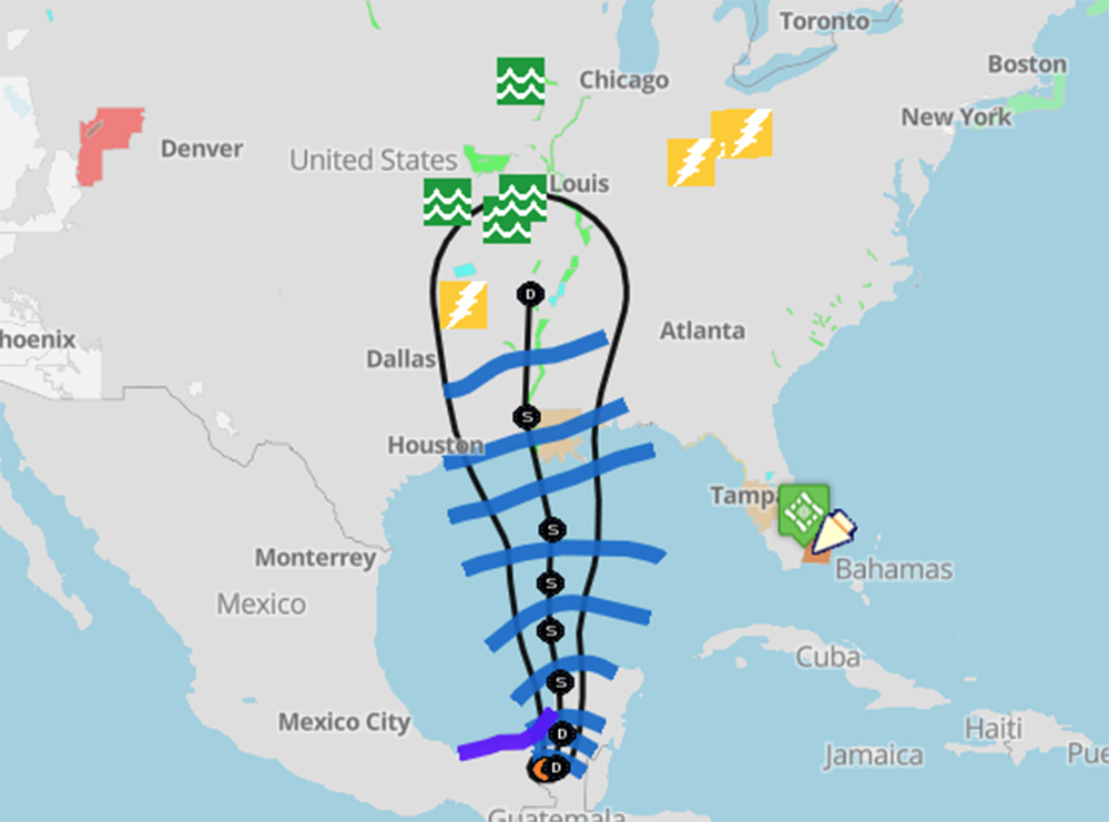 Cristóbal reingresa al Golfo de México