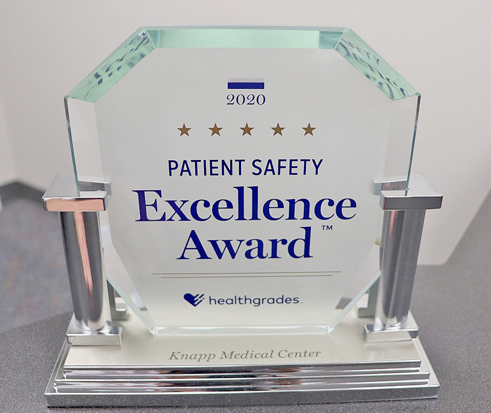 Centro Médico KNAPP en el 10% superior por seguridad del paciente