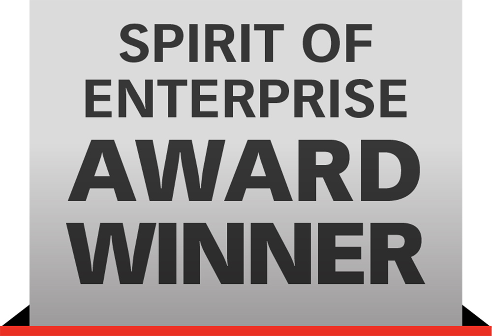 Congresista recibió el premio Spirit of Enterprise