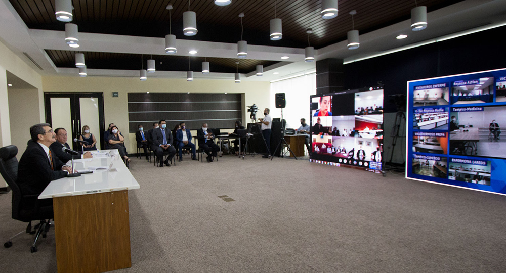 Rindió rector de la UAT segundo informe de labores