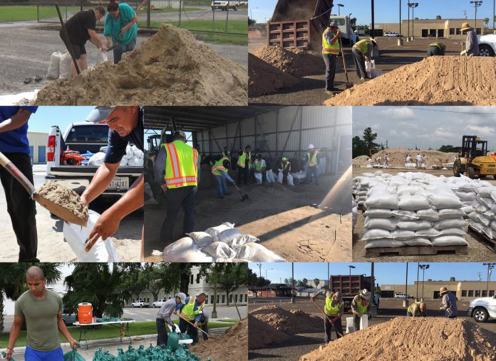 Ante la tormenta obsequian sacos de arena en ciudades del Valle