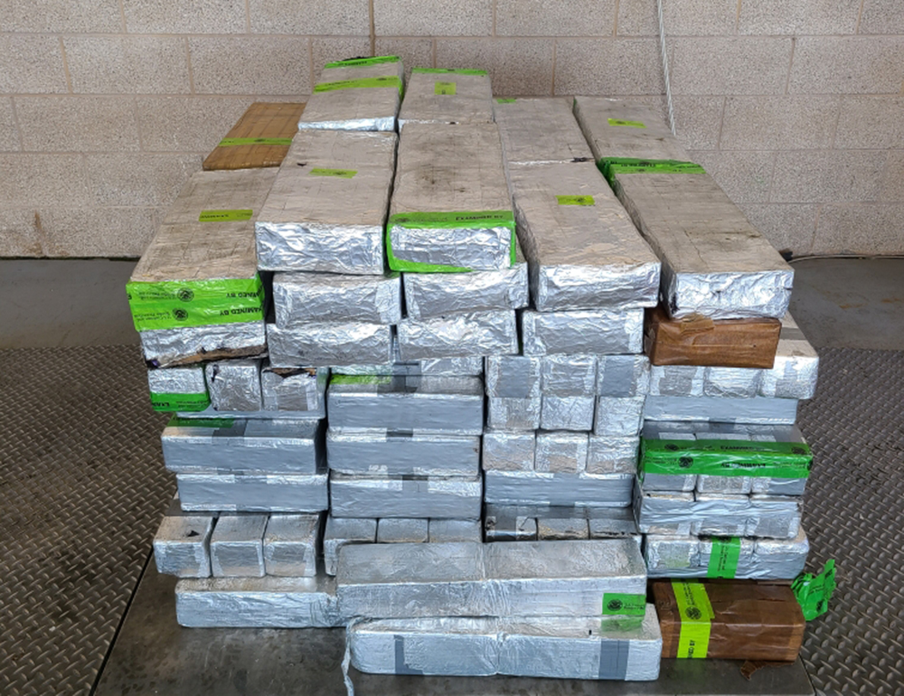 Metanfetamina por $30 millones decomisa CBP en Puente de Pharr
