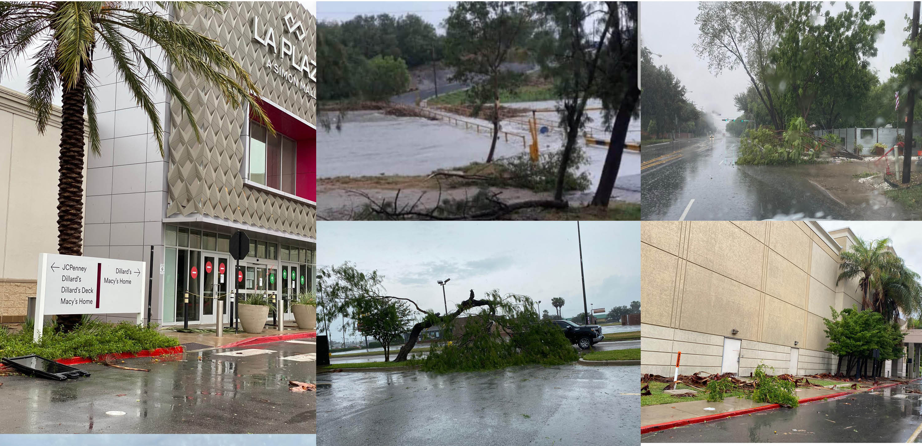 Hanna deja estela de daños